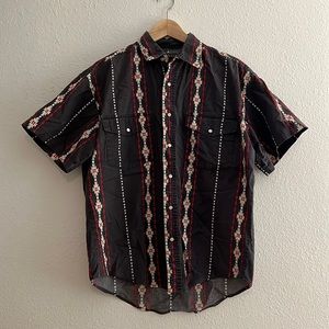 Vintage Wrangler Western Button down